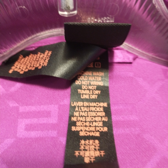 Savage X Fenty Purple Satin Robe Size Medium - Picture 6 of 8